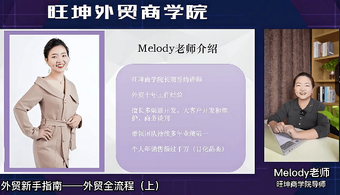 外贸小白蜕变行业销冠线上课程-轻创副业圈