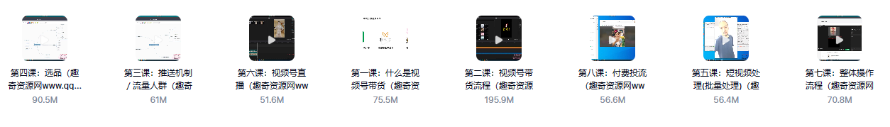 前线玩家视频号系列从0~1做视频号-轻创副业圈