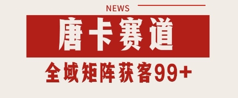 唐卡赛道私域引流获客 自热矩阵SOP日引流99+精准客资【揭秘】-轻创副业圈