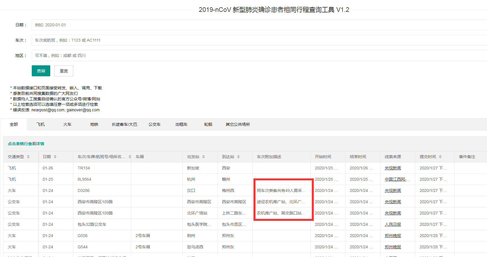 网页查询新型肺炎确诊患者行程-轻创副业圈
