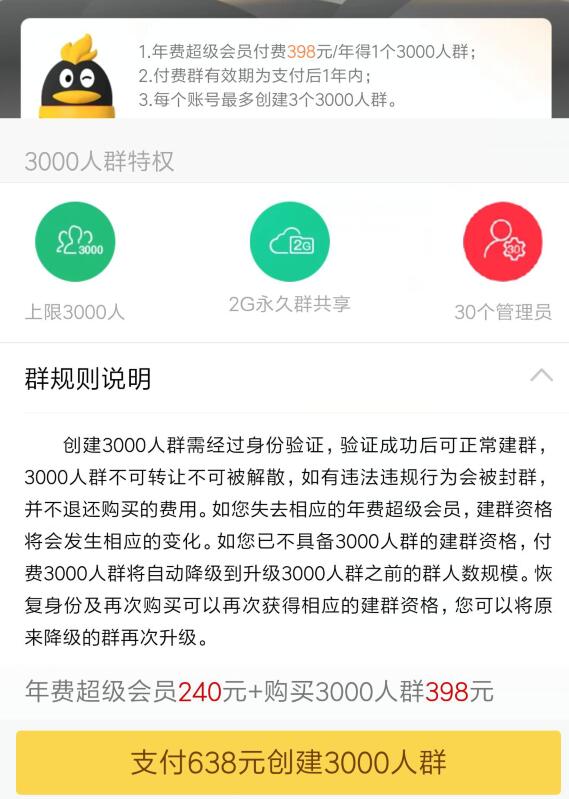 QQ上线3000人群 只需398元-轻创副业圈