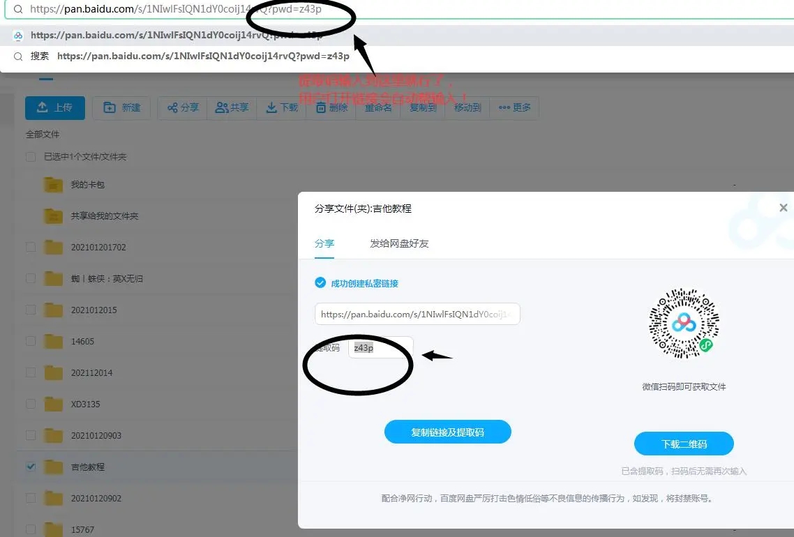 一段代码取消百度网盘密码-轻创副业圈