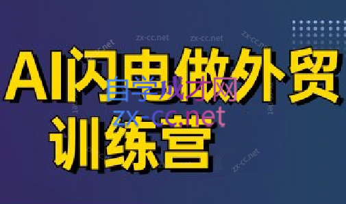 大卫·AI闪电做外贸训练营(更新7月)-轻创副业圈