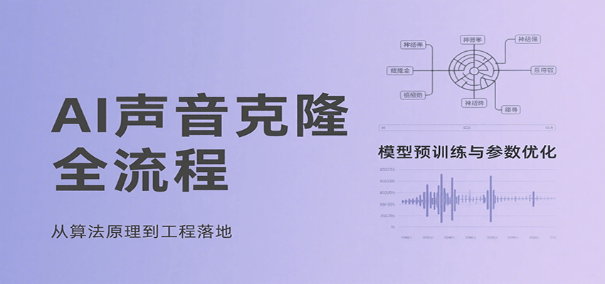 AI声音克隆全流程，基础概念到实战应用，3秒极速声音复刻、模型预训练、云端部署等-轻创副业圈